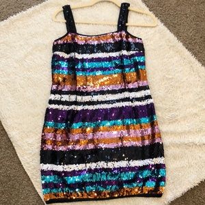 Vici sequin mini dress